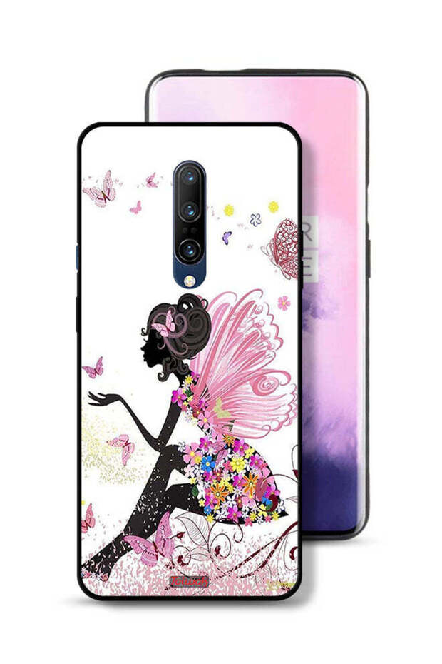OnePlus 7 Pro Protective Case Cover Butterfly Girl Artwork