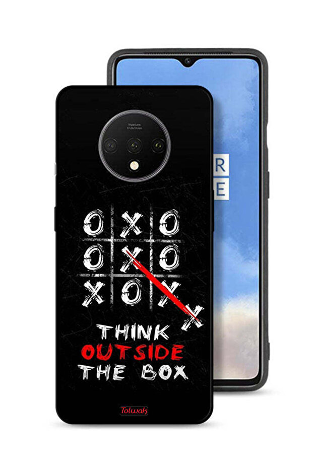 غطاء حماية لهاتف OnePlus 7T - فكر خارج الصندوق