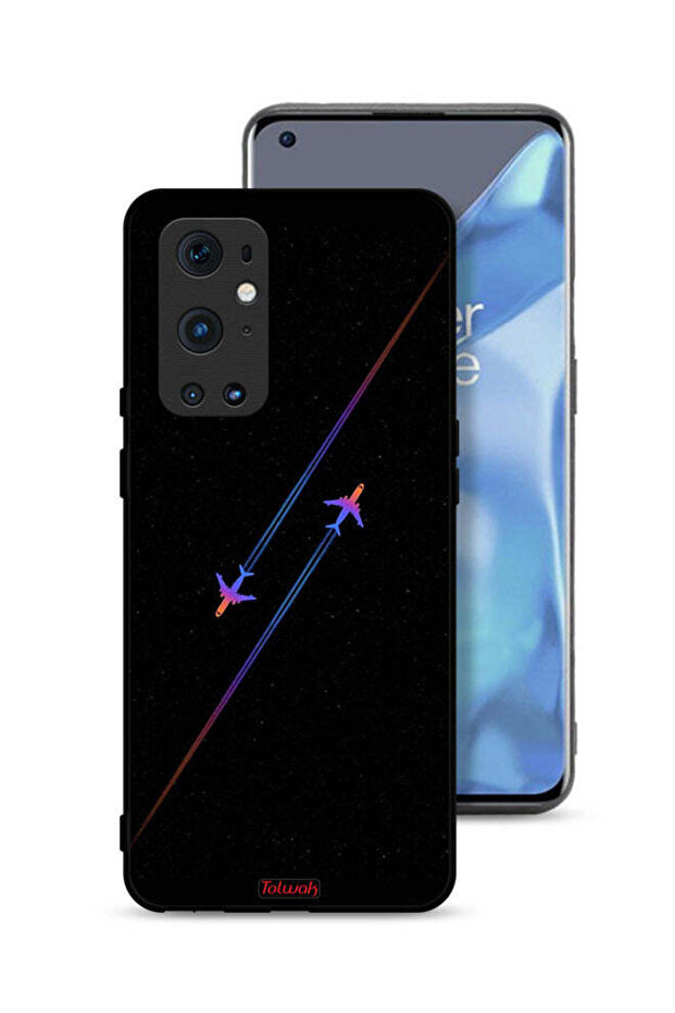 غطاء حماية لهاتف OnePlus 9 Pro 5G برسومات طائرات