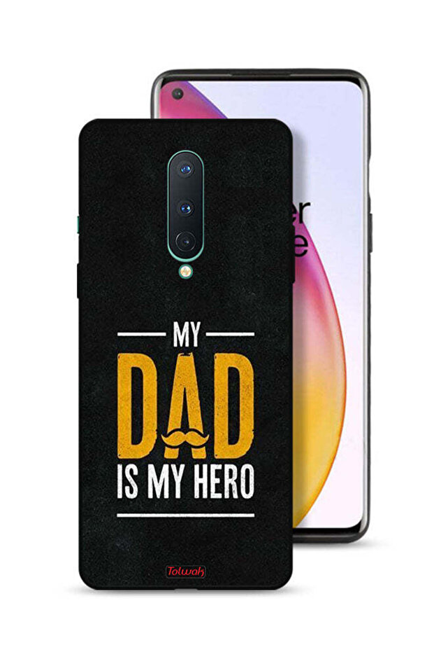 غطاء حماية لهاتف OnePlus 8 - أبي هو بطلي