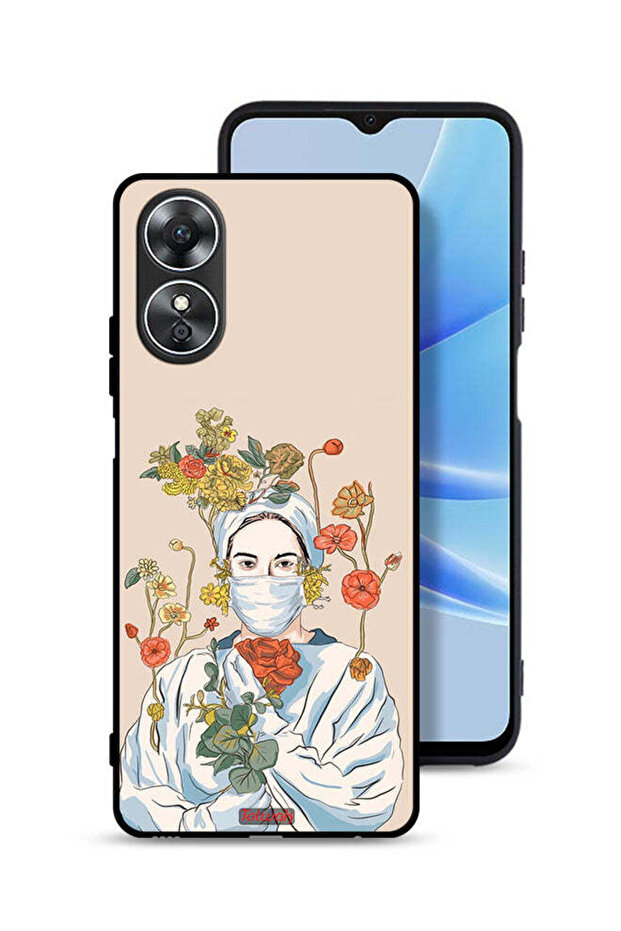 غطاء حماية لهاتف Oppo A17 - فن التمريض