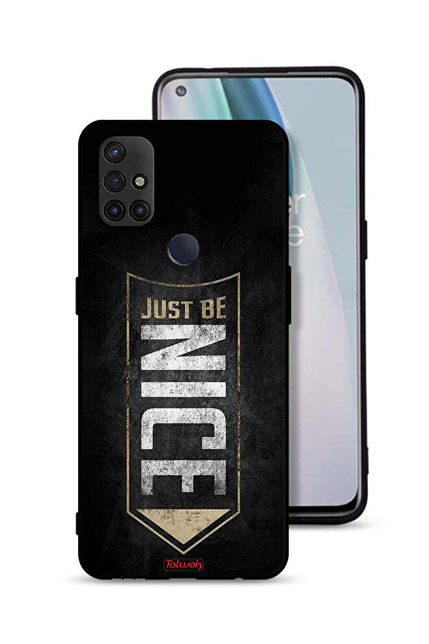 غطاء حماية لهاتف OnePlus Nord N10 5G - Just Be Nice
