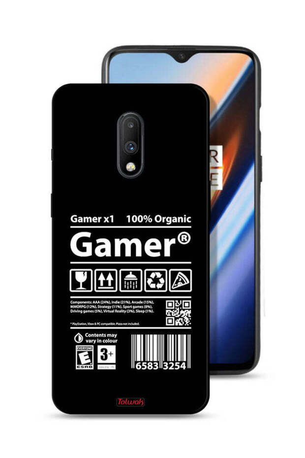 غطاء حماية لجهاز OnePlus 7، ملصق للاعب