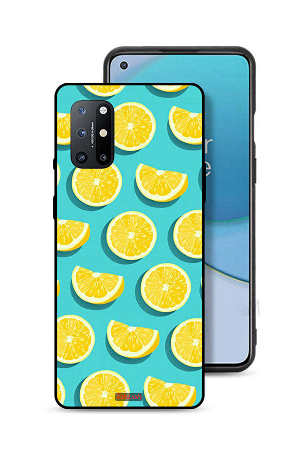 غطاء حماية لهاتف OnePlus 8T 5G بنمط برتقالي