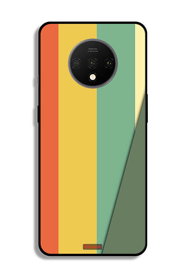 OnePlus 7T Protective Case Cover Simple Pattern - 2