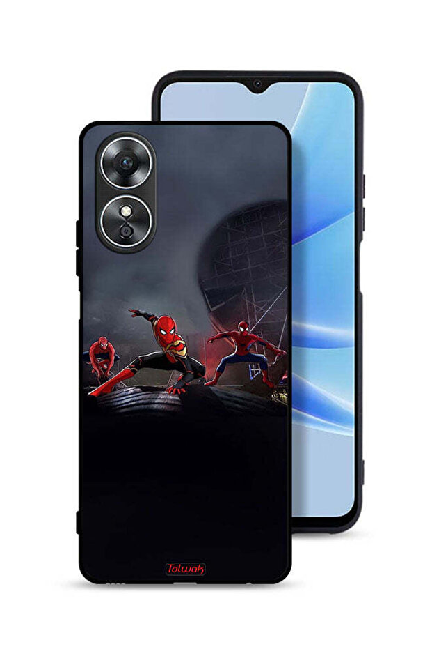 Oppo A17 Protective Case Cover Three Spiders