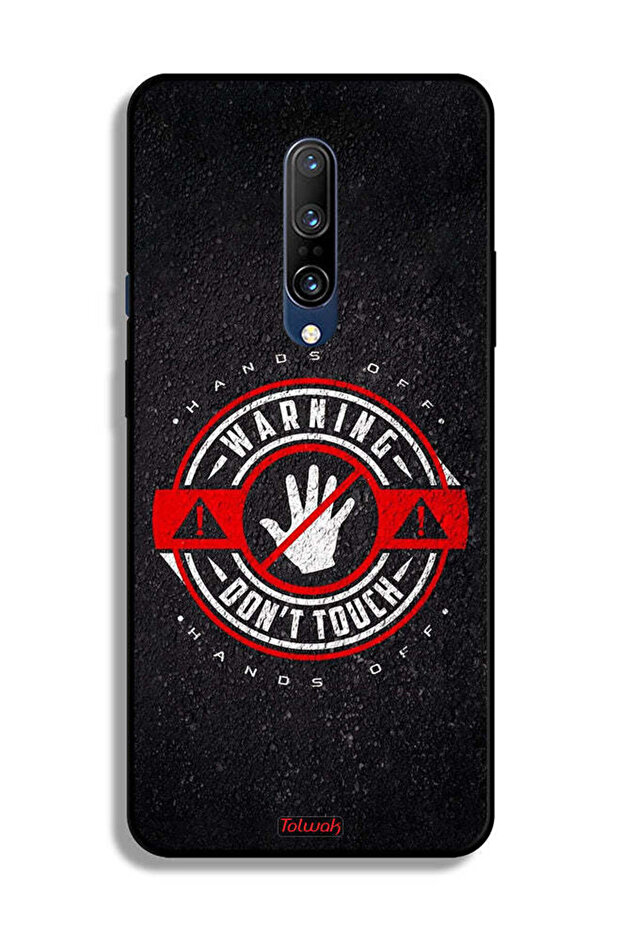 غطاء حماية لهاتف OnePlus 7 Pro تحذير: لا تلمسه - 2