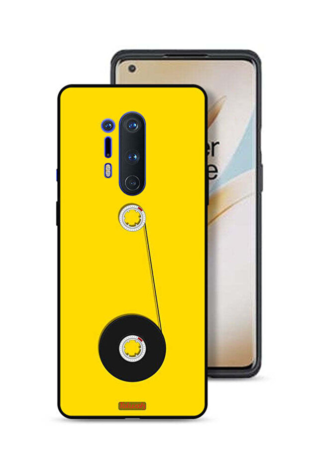 غطاء حماية لهاتف OnePlus 8 Pro بتصميم عجلة كاسيت