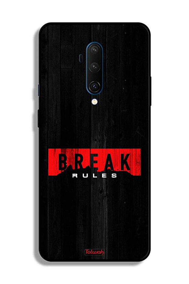 غطاء حماية لهاتف OnePlus 7T Pro - كسر القواعد - 2