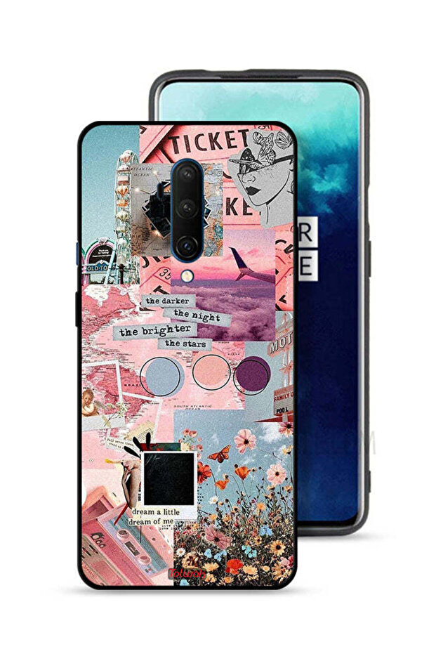 OnePlus 7T Pro Protective Case Cover The Darker The Night The Brighter The Stars