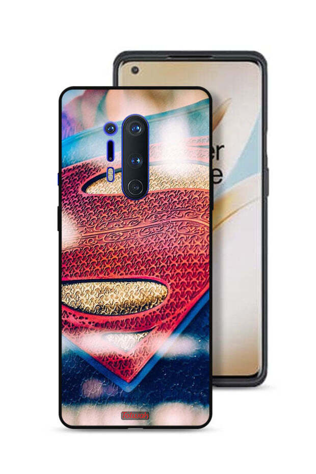 غطاء حماية لهاتف OnePlus 8 Pro بشعار سوبرمان