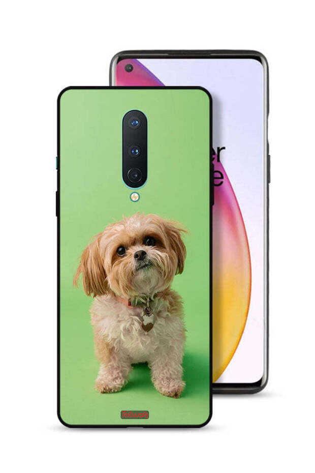 غطاء حماية لهاتف OnePlus 8 بتصميم جرو لطيف