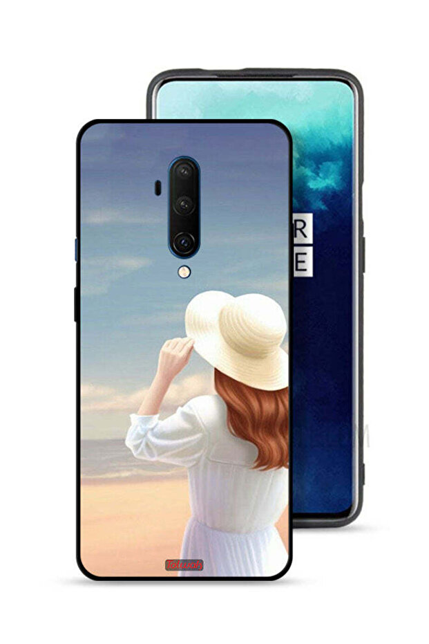 OnePlus 7T Pro Protective Case Cover Hat Girl Standing