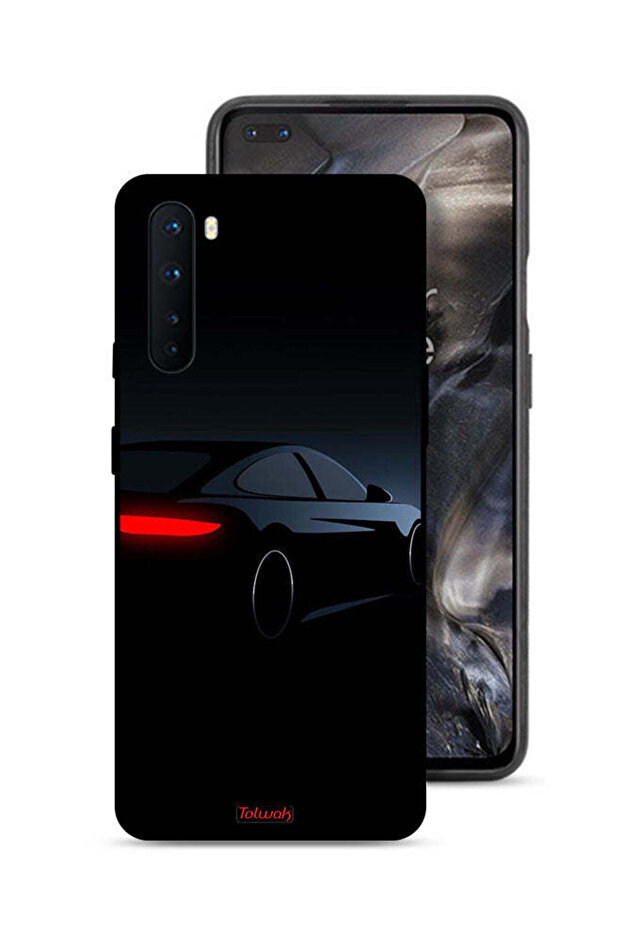 غطاء حماية لهاتف OnePlus Nord - سيارة داكنة