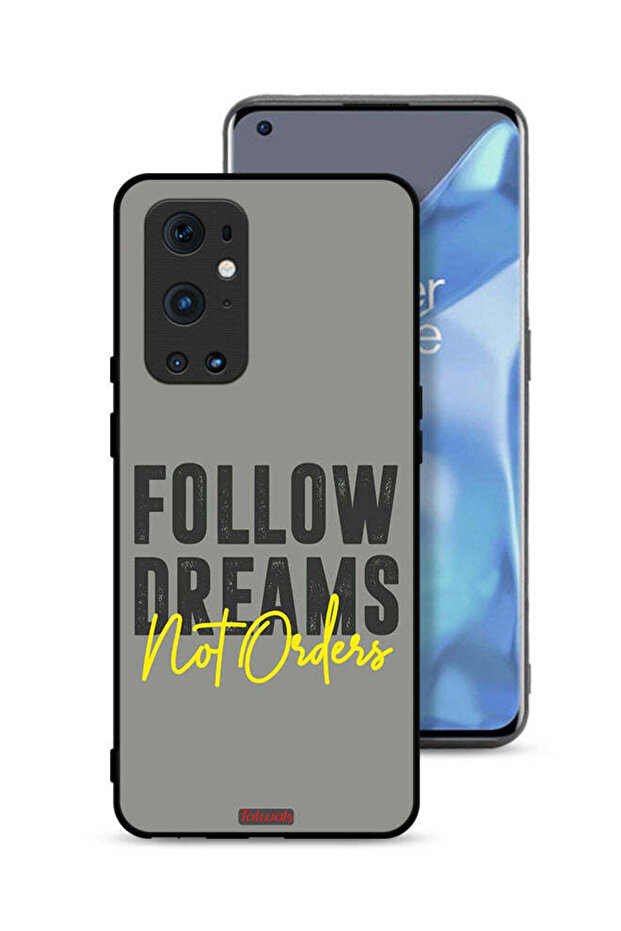 غطاء حماية لهاتف OnePlus 9 Pro 5G اتبع الأحلام وليس الطلبات