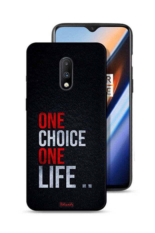 غطاء حماية لهاتف OnePlus 7 - اختيار واحد، حياة واحدة