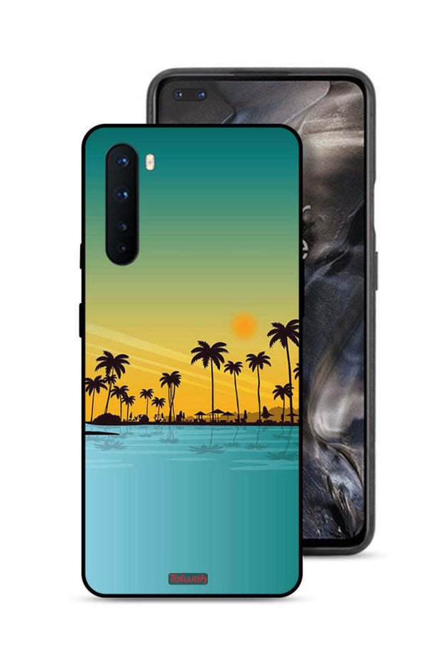 غطاء حماية لهاتف OnePlus Nord بنقشة فن تجريدي
