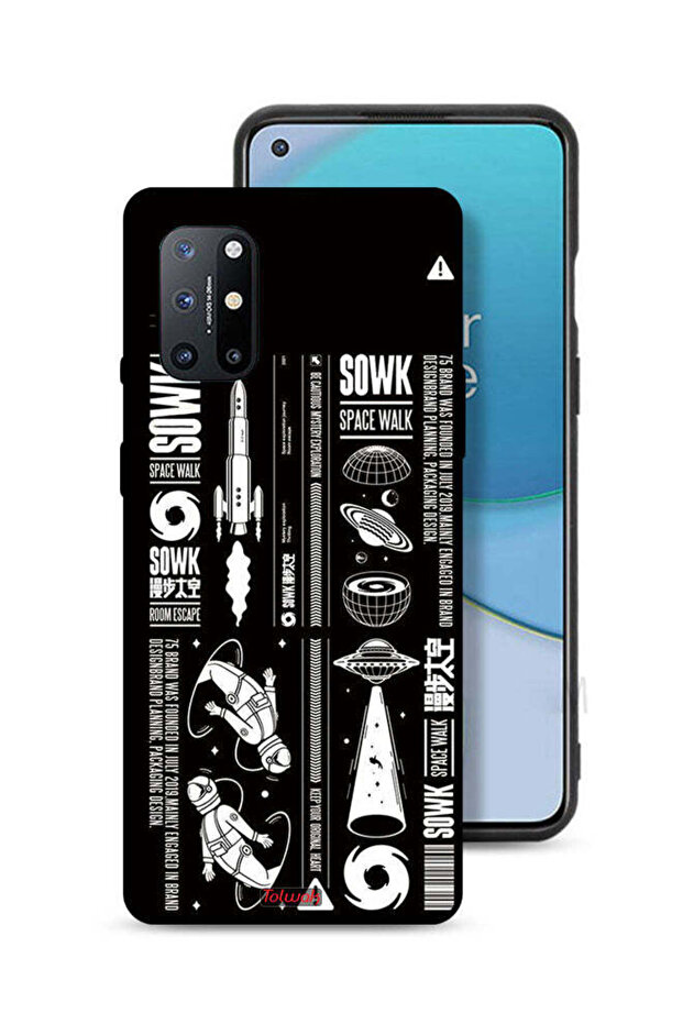 غطاء حماية لهاتف OnePlus 8T Plus 5G، ملصق Sowk Space Walk