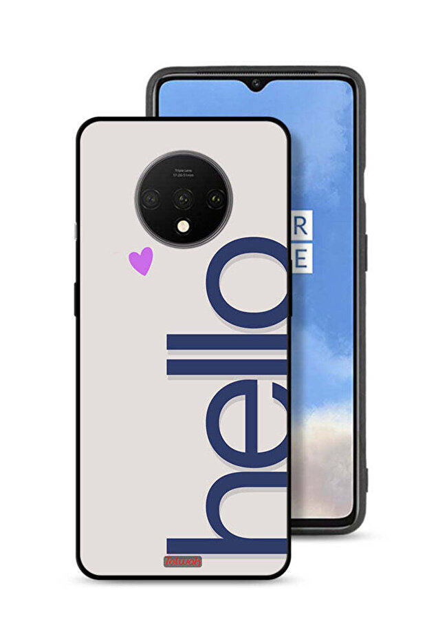 OnePlus 7T Protective Case Cover Hello