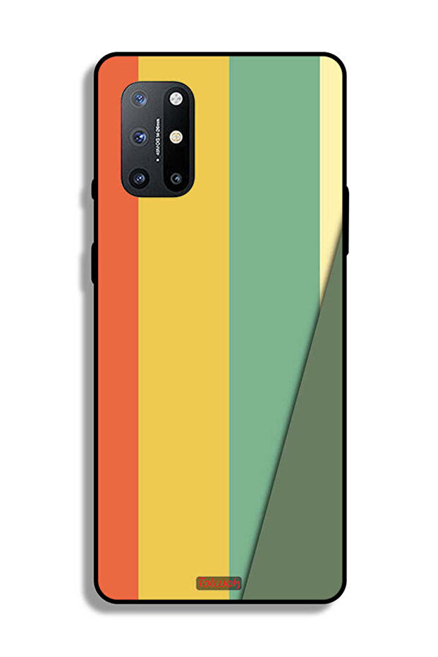 غطاء حماية لهاتف OnePlus 8T Plus 5G بنمط بسيط - 2