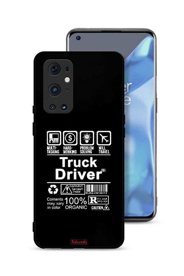 غطاء حماية لهاتف OnePlus 9 Pro 5G، ملصق سائق شاحنة