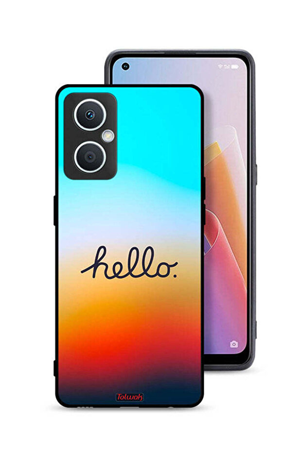 غطاء حماية لهاتف Oppo A96 5G (الصين) مرحباً