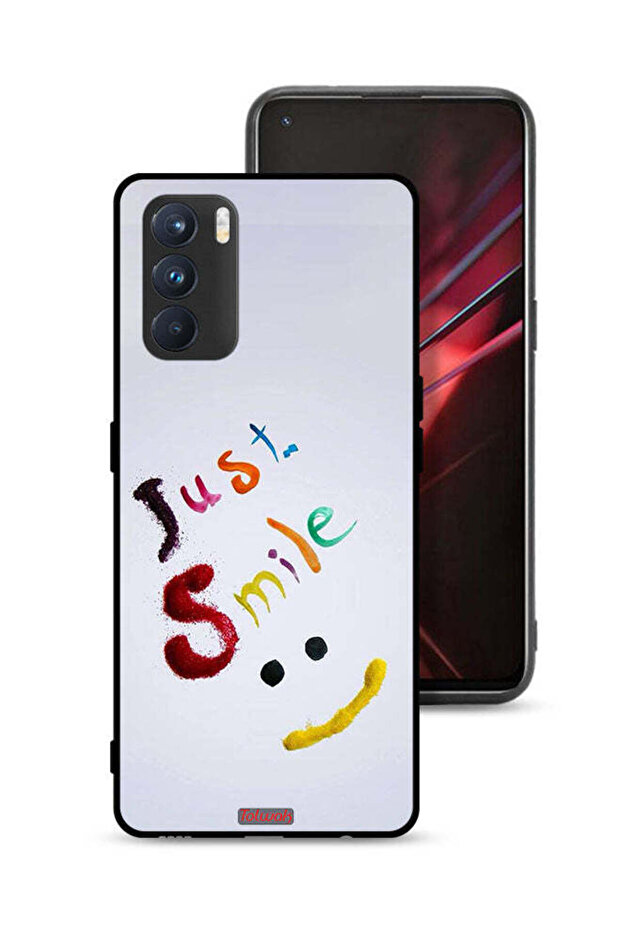 غطاء حماية لهاتف Oppo K9 Pro - ابتسم فقط