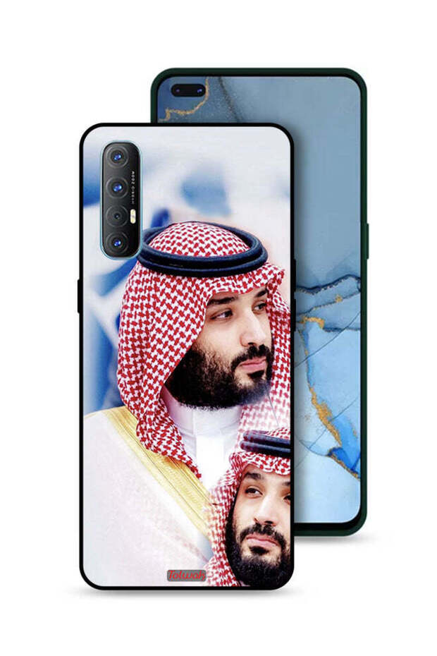 غطاء حماية لهاتف Oppo Reno3 Pro 4G محمد بن سلمان