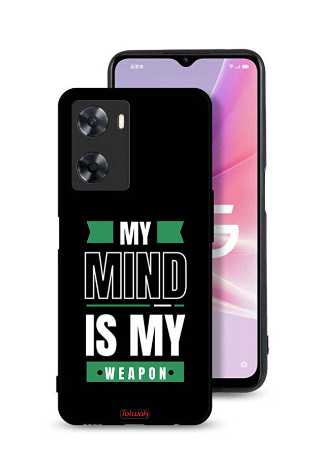Oppo A77s Protective Case Cover My Mind Is My