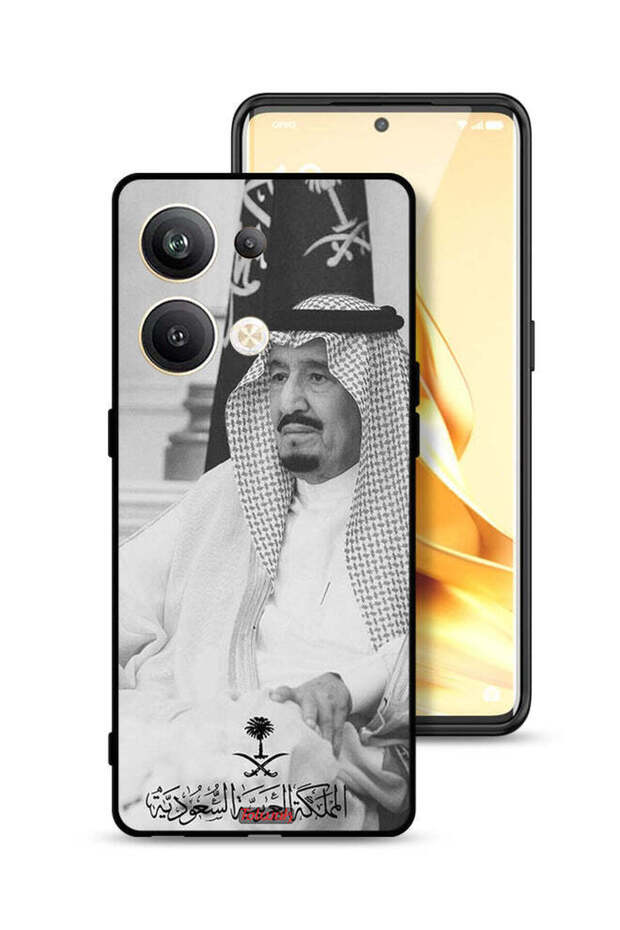 غطاء حماية لهاتف أوبو رينو 9 برو بلس 5G - الملك سلمان