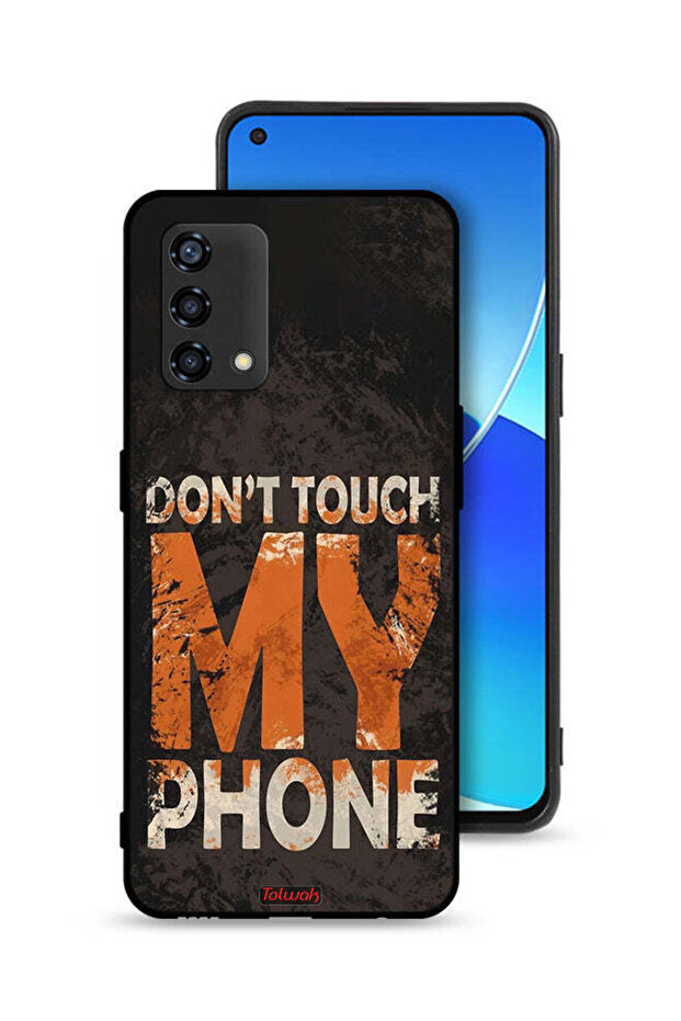 Oppo A95 4G Protective Case Cover Do Not Touch My Phone