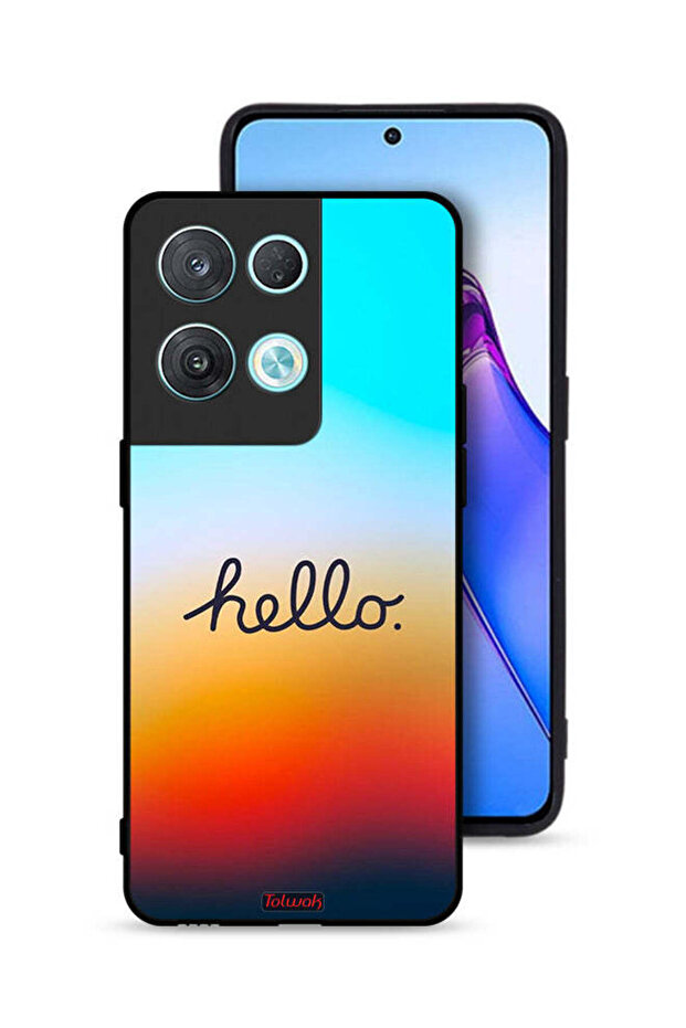 Oppo Reno8 Pro 5G Protective Case Cover Hello