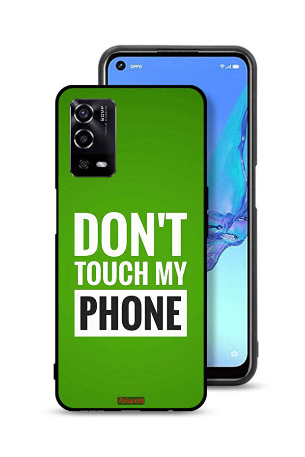 Oppo A55 4G Protective Case Cover Do Not Touch My Phone
