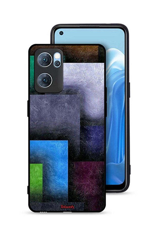 غطاء حماية بنمط لهاتف Oppo Reno7 5G - 1