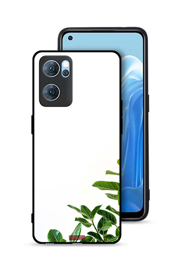 غطاء حماية لهاتف Oppo Reno7 5G، صورة جوش كالابريس، أوراق الشجر