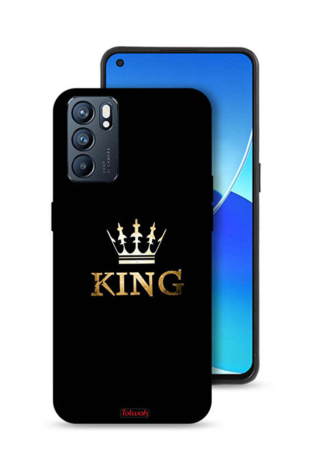 غطاء حماية لهاتف Oppo Reno6 5G - كينج