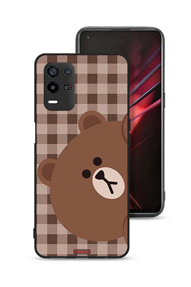 غطاء حماية لهاتف Oppo K9x - دب تيدي