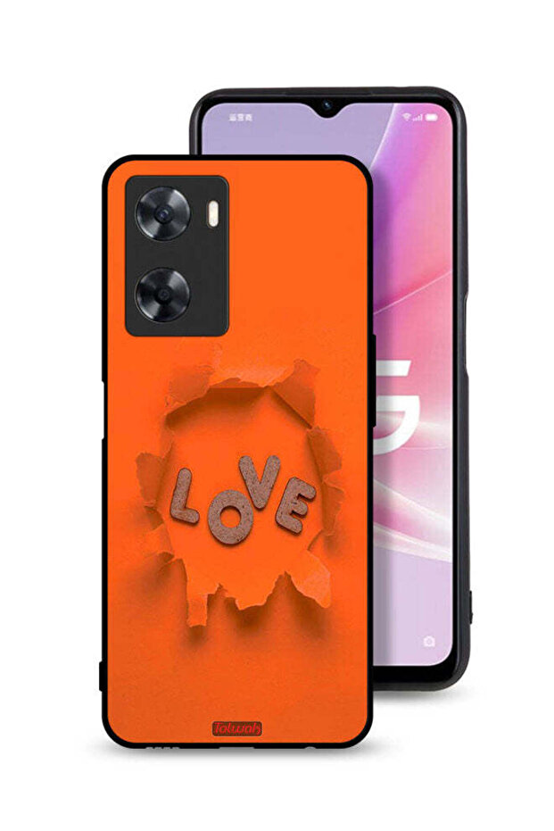 Oppo A77s Protective Case Cover Love