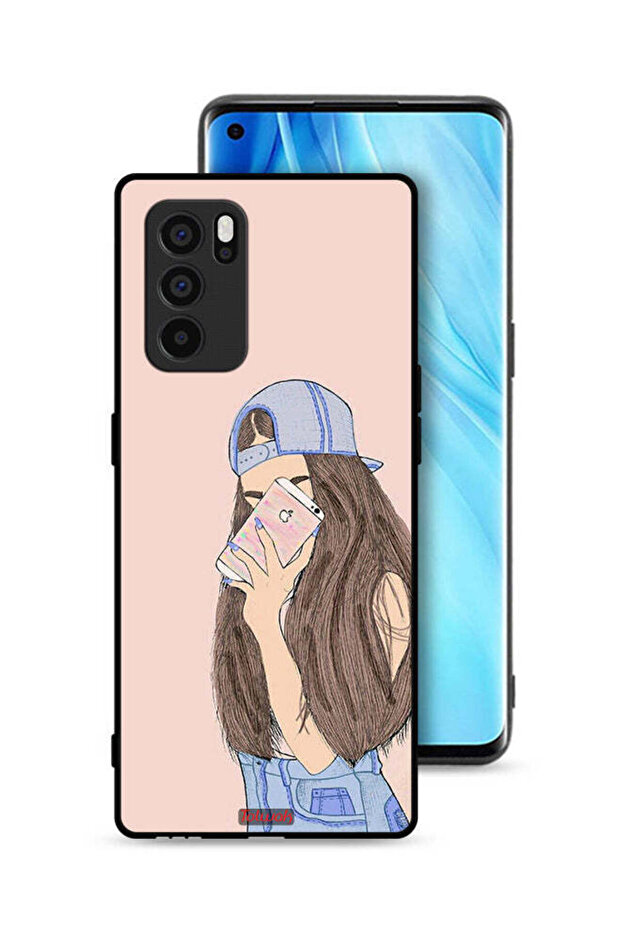 غطاء حماية لهاتف Oppo Reno6 Pro 5G لالتقاط صور سيلفي