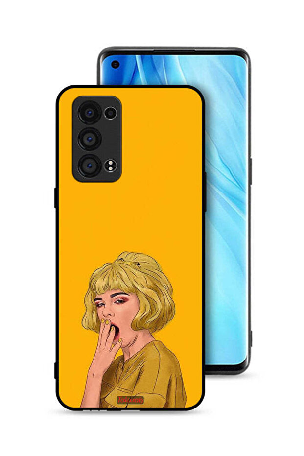 غطاء حماية لهاتف Oppo Reno6 Pro Plus 5G - شعور بالدوار