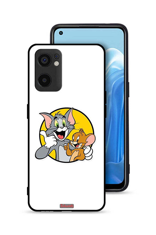 جراب حماية Oppo Reno7 SE 5G بتصميم توم وجيري