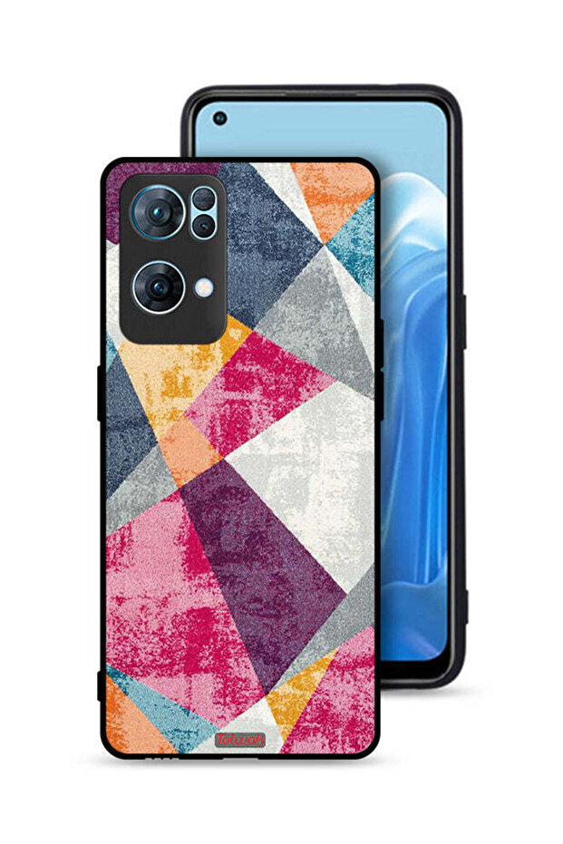 Oppo Reno7 Pro 5G Protective Case Cover Paint Pattern - 1