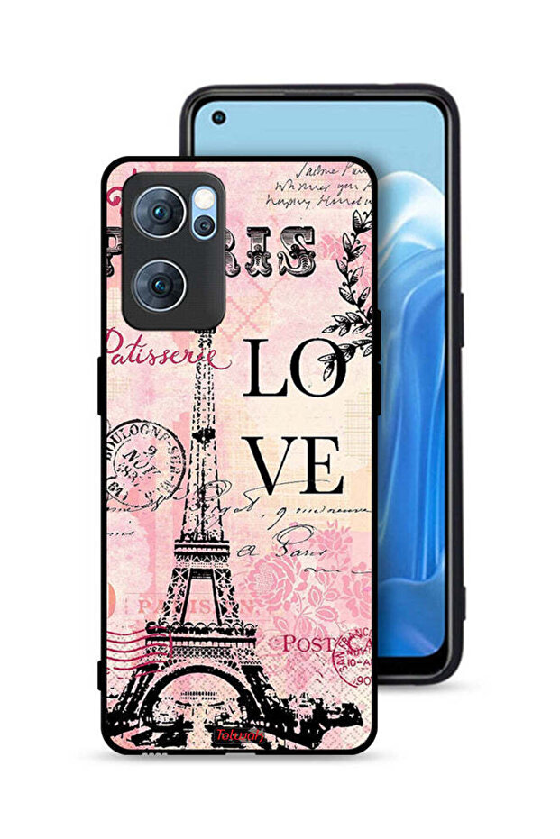 غطاء حماية لهاتف Oppo Reno7 5G - باريس لوف