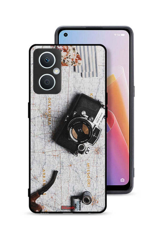 جراب حماية Oppo A96 5G (الصين) بكاميرا كلاسيكية