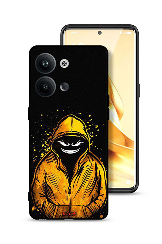 غطاء حماية Oppo Reno9 5G برسومات مارشميلو بوي