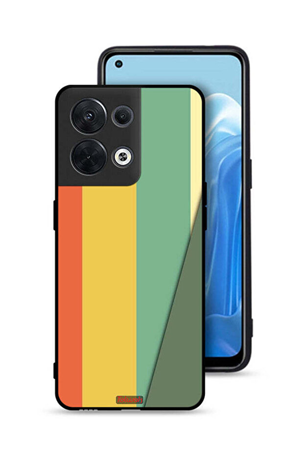 غطاء حماية لهاتف Oppo Reno8 5G بنمط بسيط