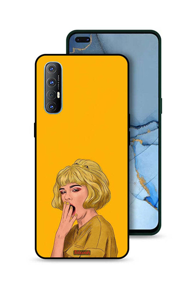 غطاء حماية لهاتف Oppo Reno3 Pro 4G - شعور بالدوار