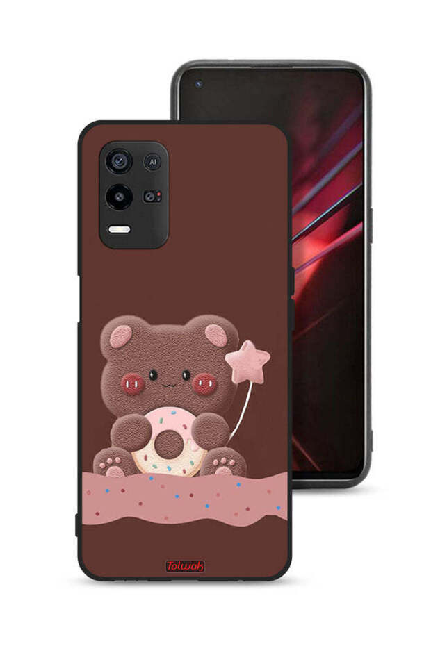 غطاء حماية لهاتف Oppo K9x - دب دونات