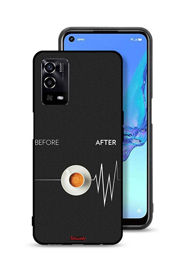 Oppo A55 4G Protective Case Cover Before After