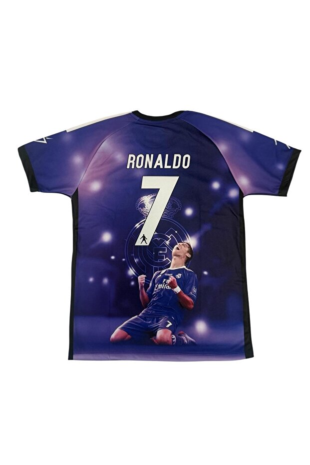 High Quality Illustrated Special Design-C.R.I.S.T.I.A.N.O-R.O.N.A.L.D.O- Bottom Top Set of 2 Children's Jersey - 6
